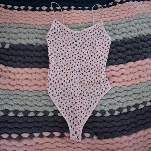 Forever 21 Floral Onesie